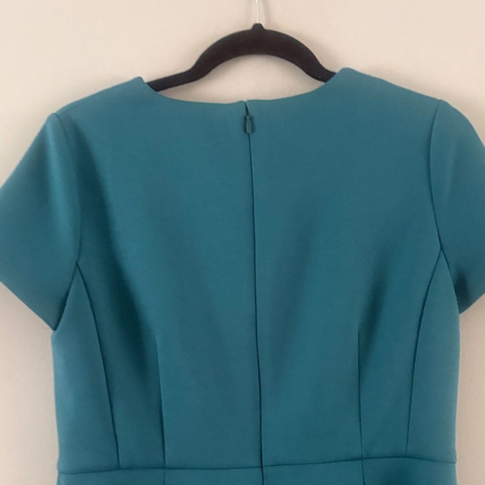 Ann Taylor Teal Midi Dress - Picture 5 of 7